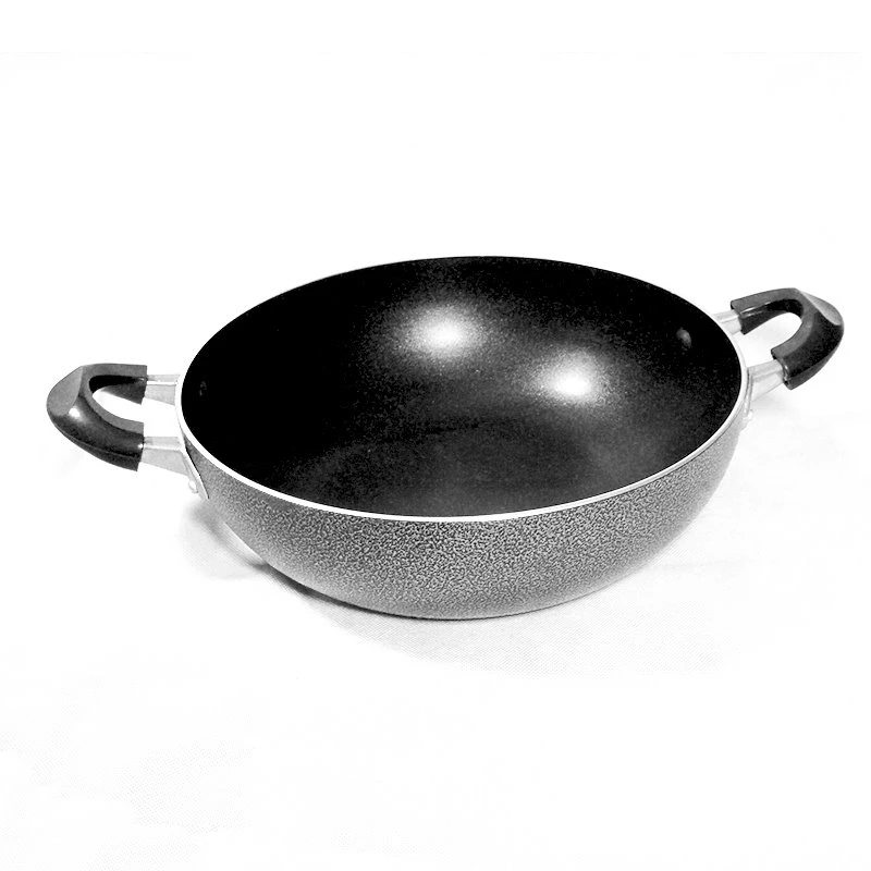 Wok d'alumini de gran mida